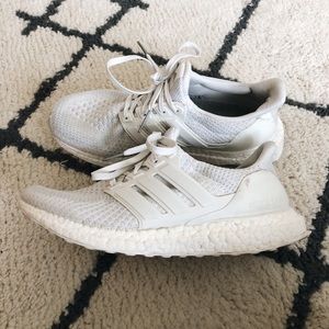 White Women’s Adidas Ultra Boost